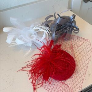 Brand new 3 Fascinators